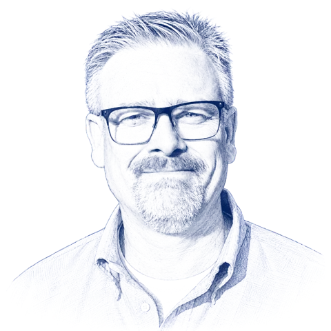 Sketch of David Bridges
