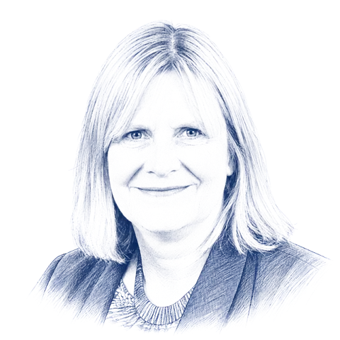 Sketch of Helen Evans